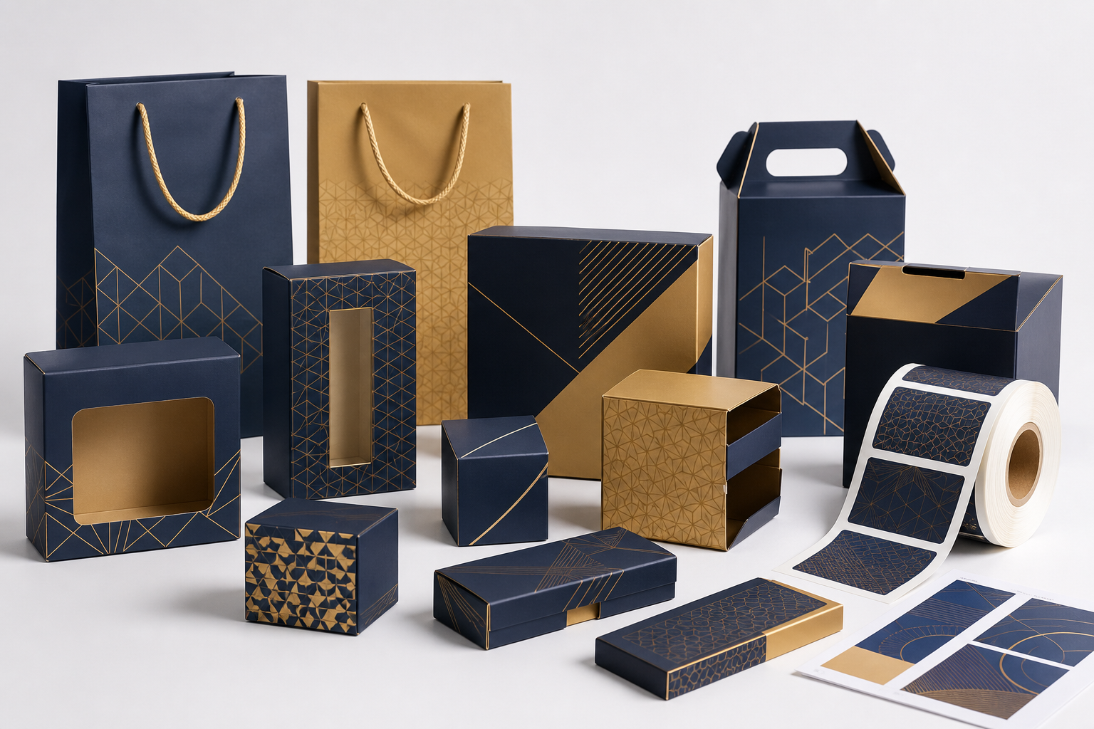 Retail packaging, product cartons, labels, and packaging production