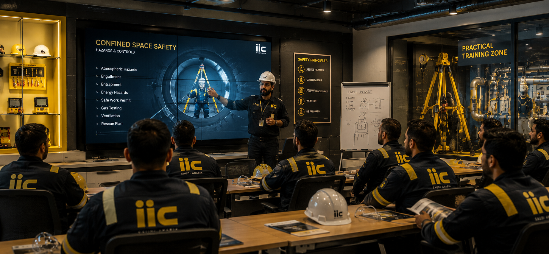 Industrial certification classroom and technical training